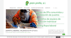 Desktop Screenshot of equiposproteccion.com